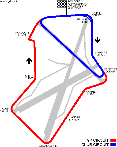Silverstone 1987÷1990: circuito Club